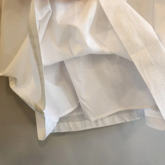 Sanctuary NWT White Cotton Puff Sleeve Mini Dress - Picture 8 of 10